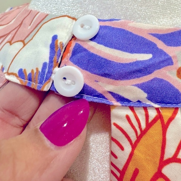 Orange Boho Floral Backless Lace up Sleeveless Maxi Dress w/Pockets! - Picture 13 of 15